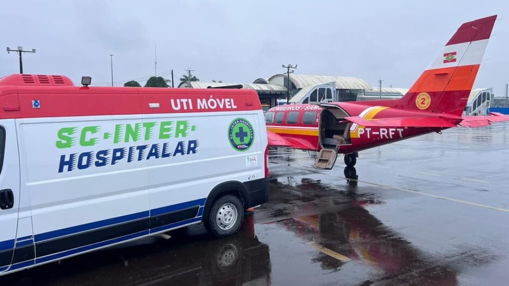 Catarinense ferido em acidente na Bahia retorna para casa após força-tarefa