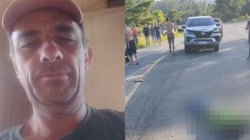 Homem morre atropelado por caminhonete na SC-114