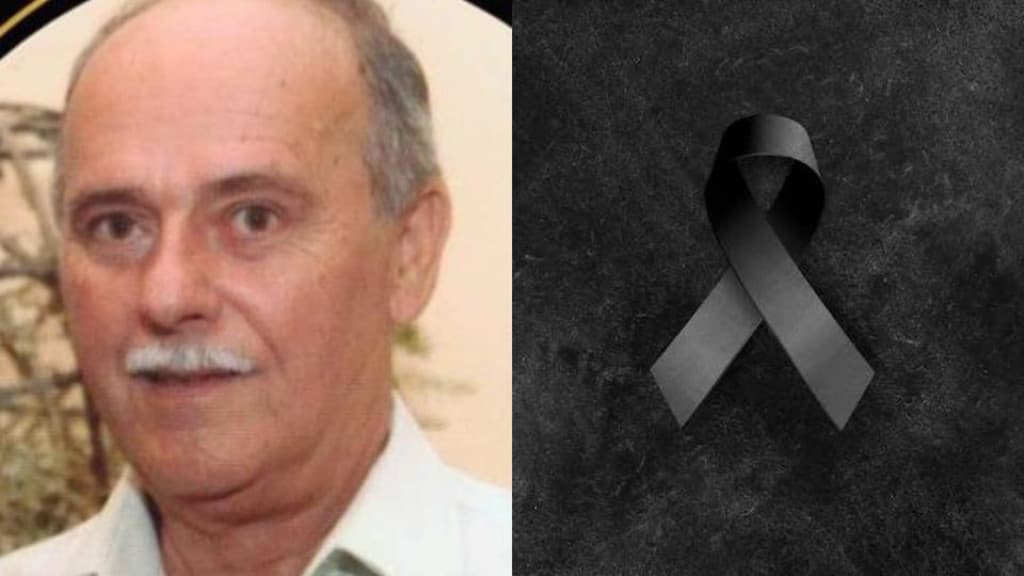 Nota de falecimento de Aladi Geraldo
