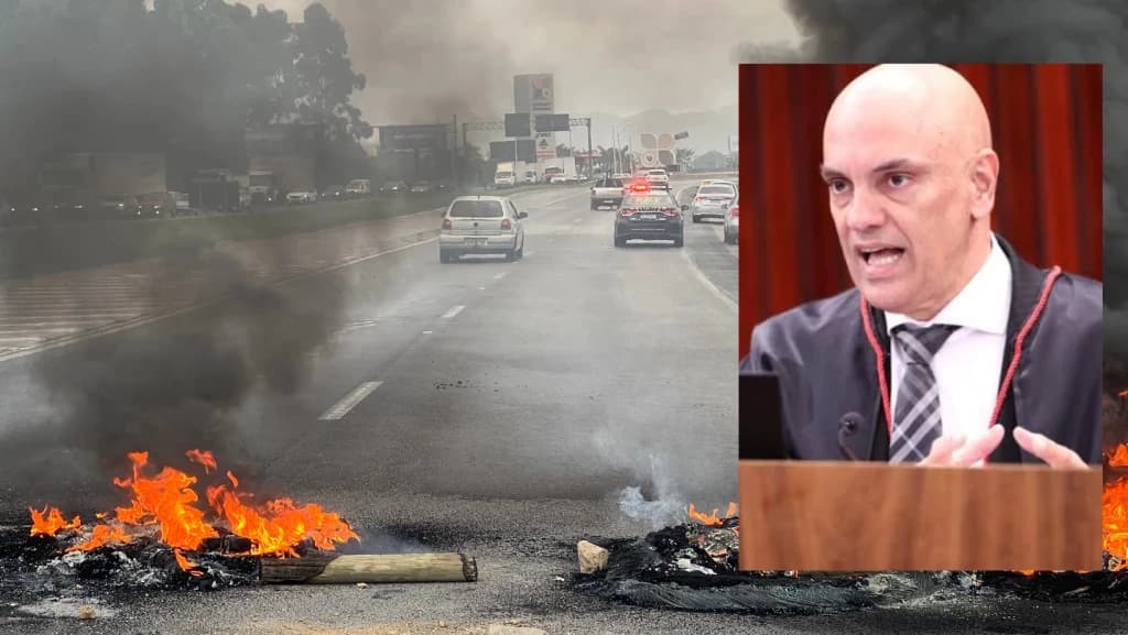Moraes promete “aplicação da lei penal” para “extremistas antidemocráticos”