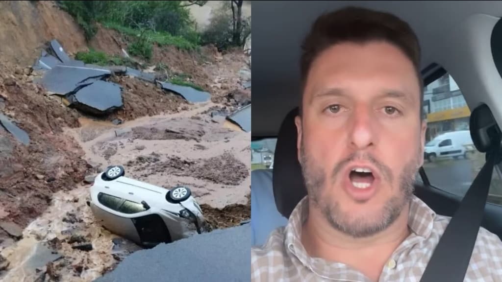 Rio do Sul impõe restrições de tráfego após colapso na BR-470