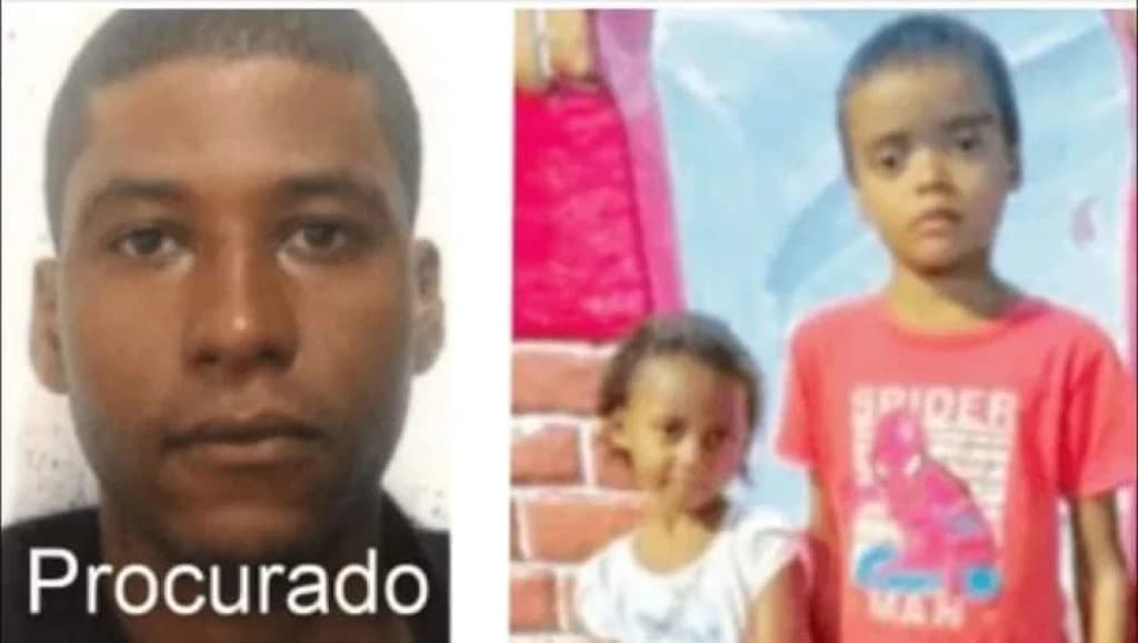 Homem suspeito de abusar e matar duas crianças é procurado pela polícia