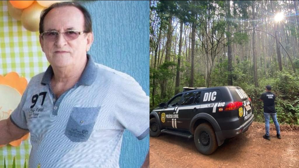 Idoso que estava desaparecido é encontrado morto em plantação de pinus