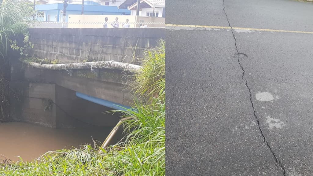 URGENTE: Mais uma ponte é interditada em Itapema
