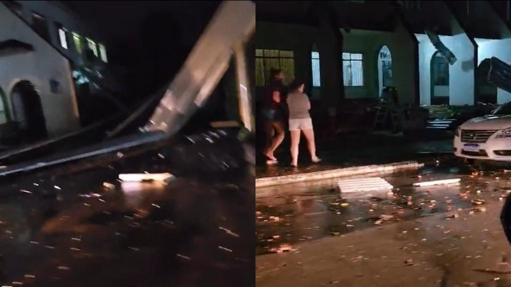 URGENTE: Tempestade em SC deixa rastro de destruição e Defesa Civil emite alerta