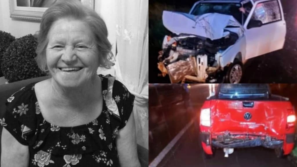 Idosa morre em grave acidente na BR-282 em SC