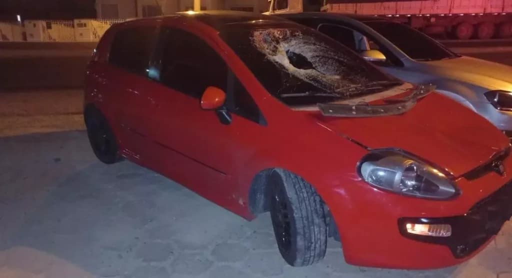 Homem é atropelado por carro na SC-410, em São João Batista