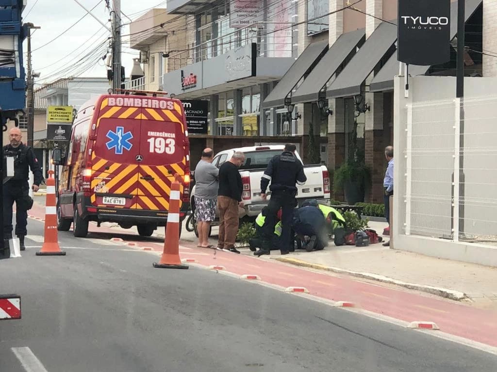 Motorista “atropela” motociclista e foge sem prestar socorro em Tijucas