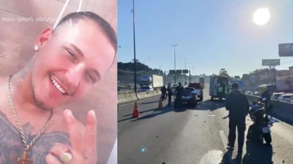 TRISTEZA: Identificado jovem que morreu após colisão entre carro e moto na BR-101