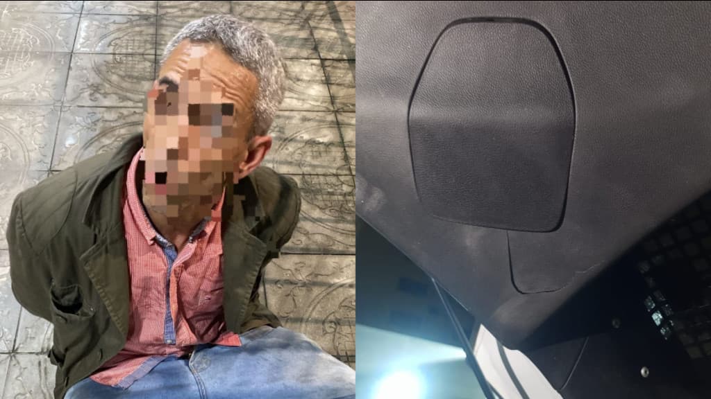 Homem é preso após furtar água em farmácia e chutar viatura em Itapema