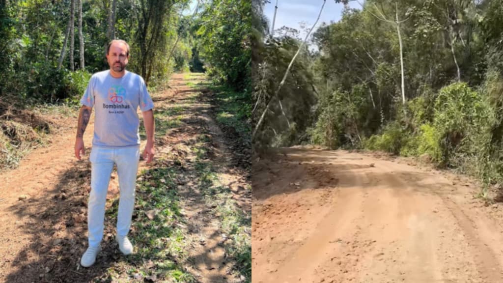 Políticos tentam impedir 2° acesso de Bombinhas com denúncia no MP