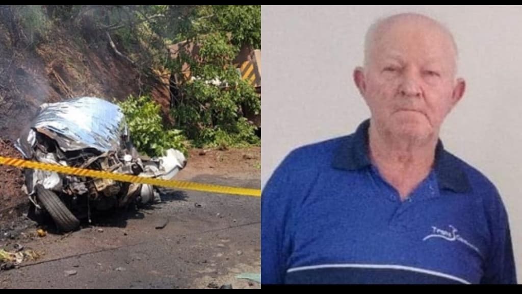 Identificado motorista que morreu carbonizado após colisão frontal entre carro e caminhão