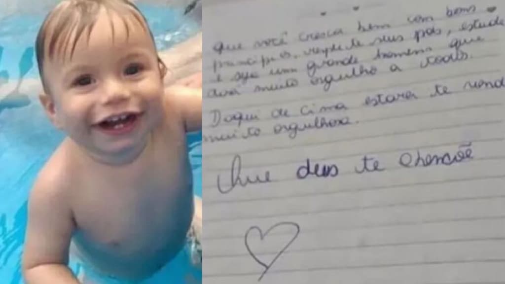 Mãe teria deixado bilhete de despedida para bebê desaparecido em SC