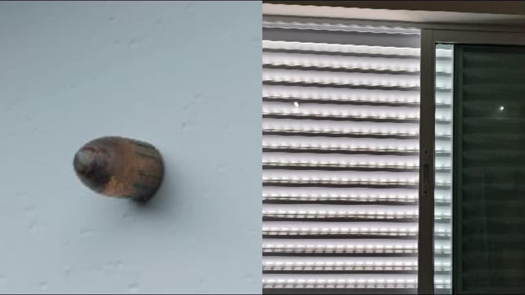 Morador encontra apartamento cravado de “bala” em Balneário Camboriú