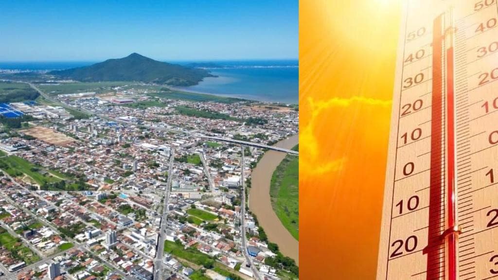 Temperaturas vão superar os 30 graus na quarta-feira em Tijucas