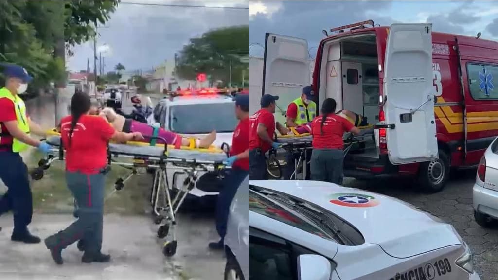 VÍDEO: Mulher em surto invade casa em Tijucas e mobiliza PM e Bombeiros