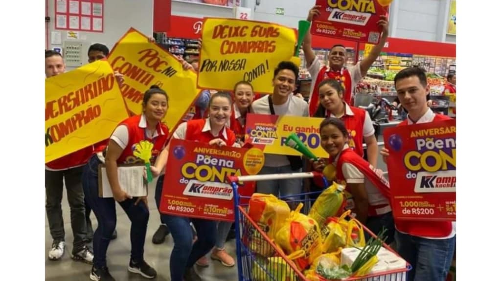 Komprão sorteia R$ 300 mil em vales compras