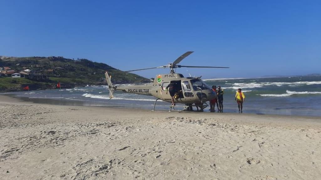Banhista se afoga em praia de Santa Catarina