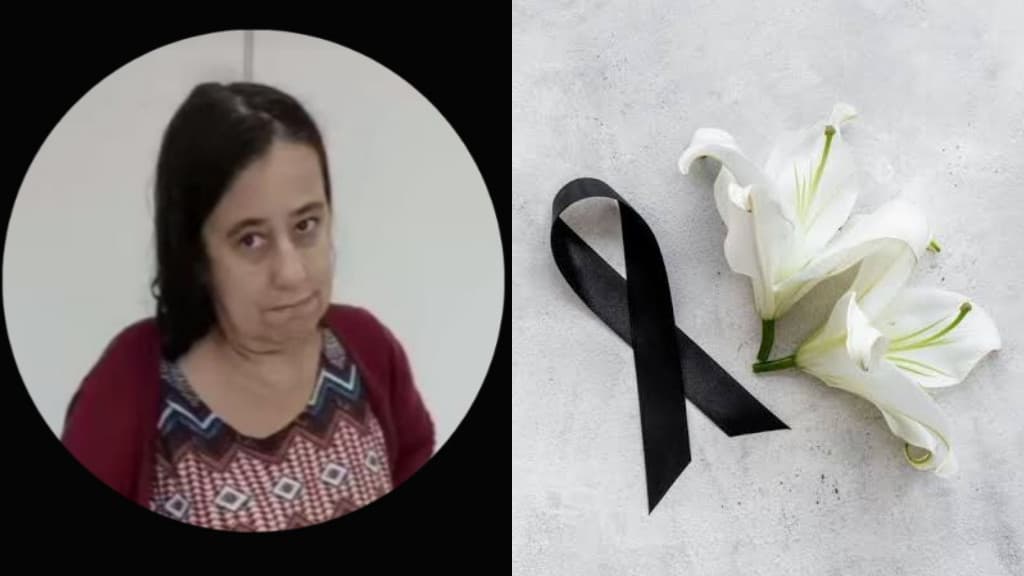 Nota de falecimento de Adriana Britos