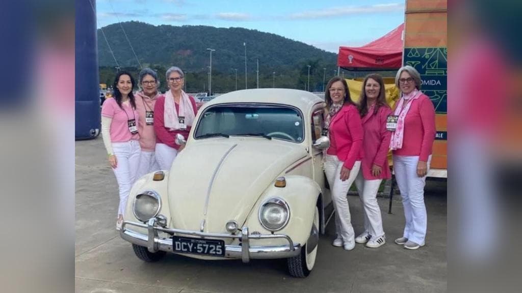Fusca 1968 será prêmio em campanha beneficente da Rede Feminina de Itapema