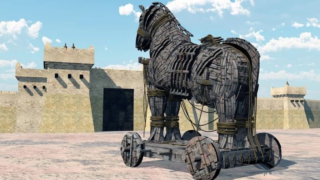 Pesquisadores afirmam que encontraram o lendário Cavalo de Troia