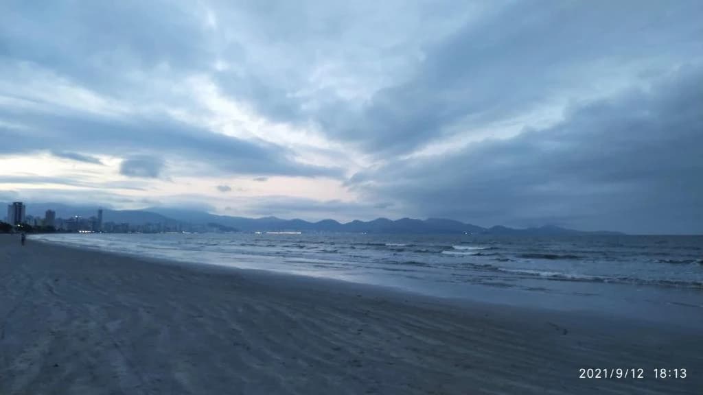 Costa Esmeralda e Vale do Rio Tijucas registram frio no fim de semana