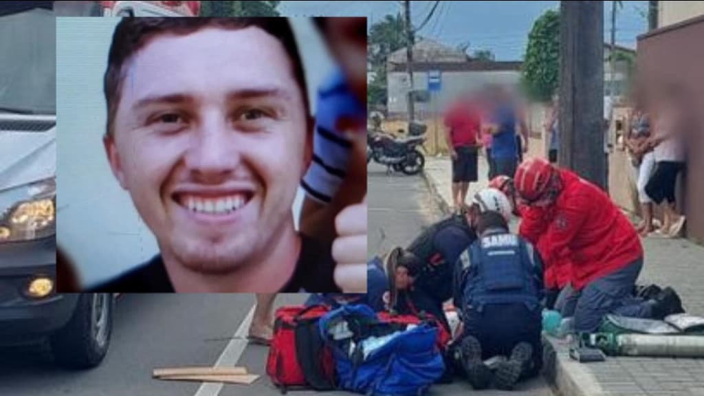 Identificado motociclista que morreu após ser atingido por veículo, em Jaraguá do Sul