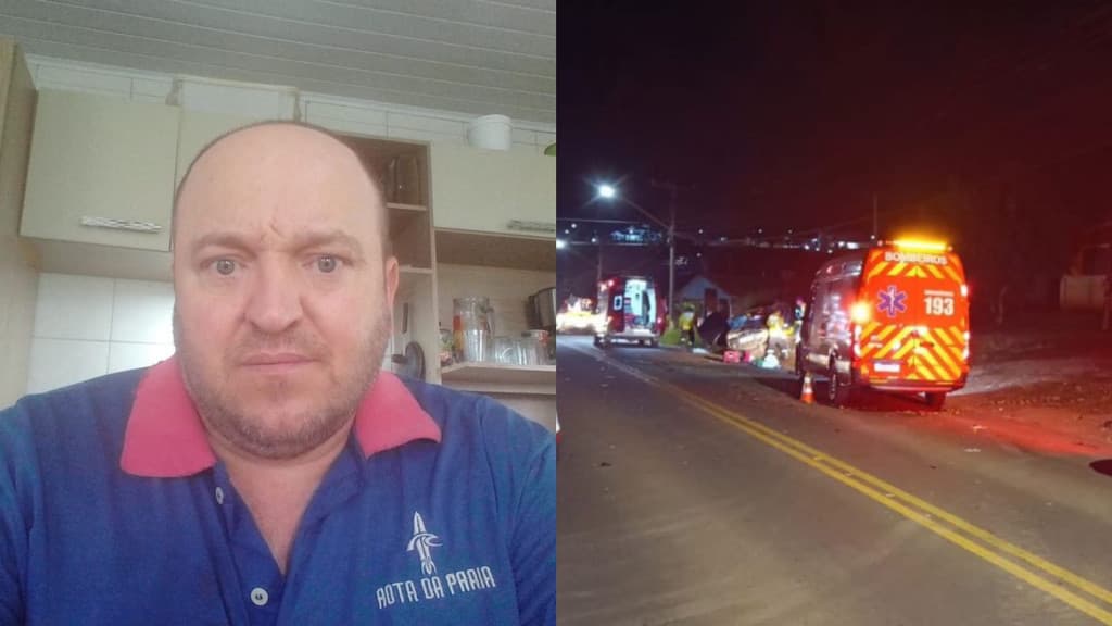 Homem morre após colisão frontal entre dois veículos na SC-155
