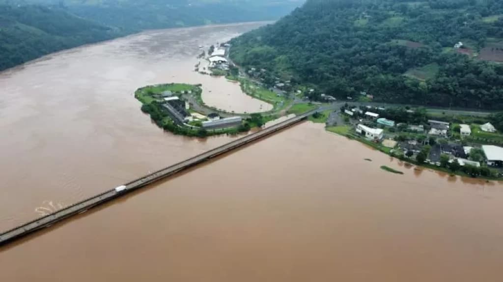 Urgente: Meteorologista prevê enchente no Rio Uruguai em SC