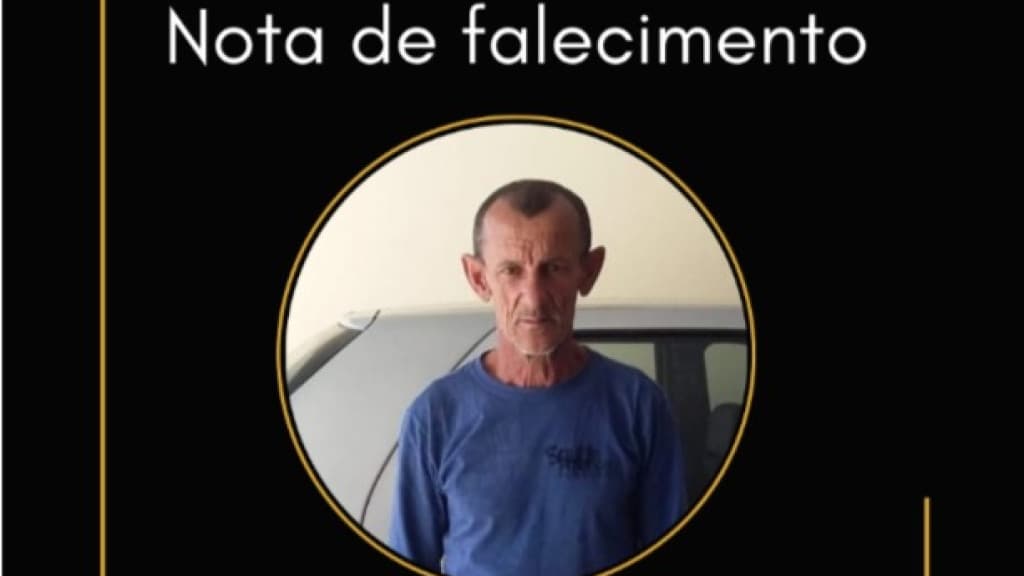 Nota de falecimento de Edson Cesar Fontenela