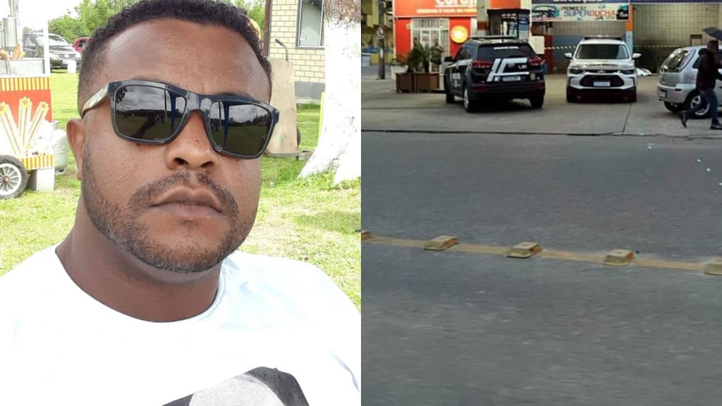 Segurança é assassinado a tiros em posto de combustível em Laguna
