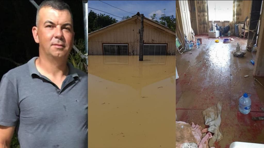 Caminhoneiro luta para reconstruir a vida após enchente