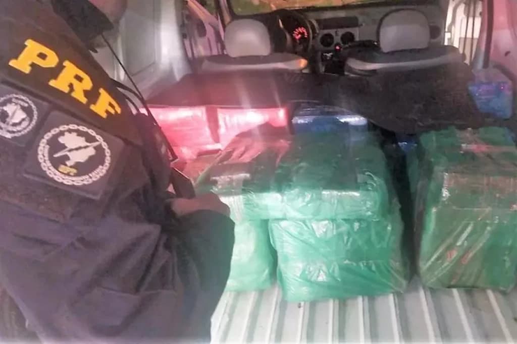 Homem é preso com mais de 300 kg de maconha na BR-101