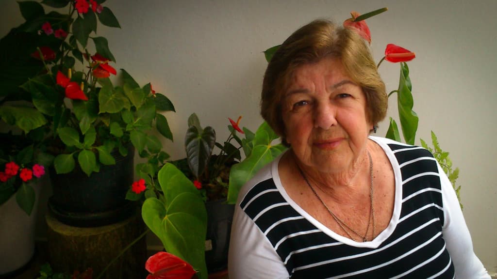 Nota de falecimento de Lorete de Souza Serpa