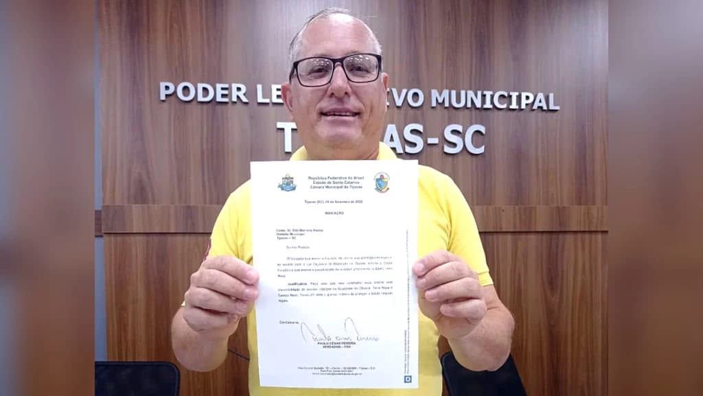 Vereador de Tijucas pede construção de creche na Terra Nova