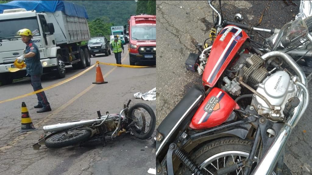 Colisão entre motos mata duas pessoas em Tubarão