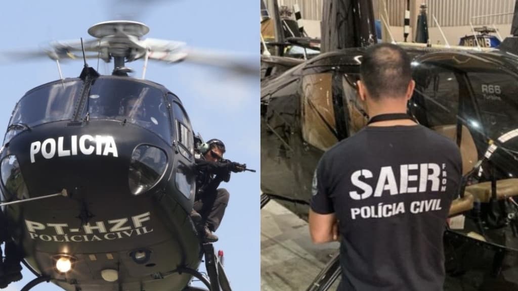 Justiça autoriza e Polícia Civil de SC vai usar helicóptero “do crime” contra o crime