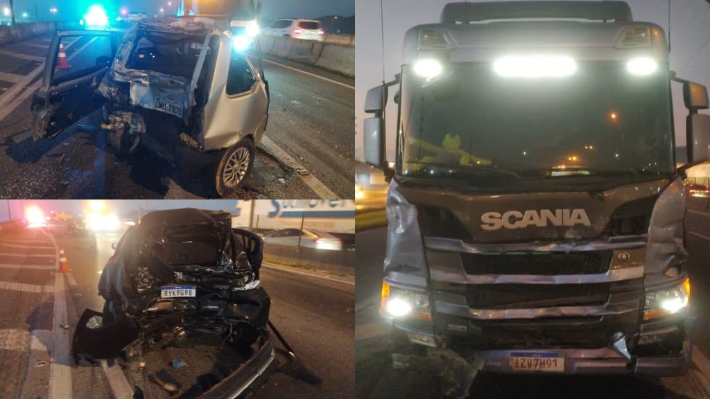 PRF divulga novos detalhes sobre acidente fatal na BR-101, em Itajaí