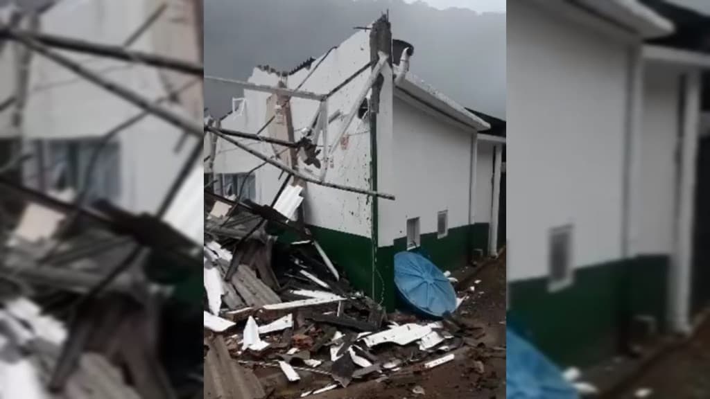 Chuvas intensas e ventos fortes causam estragos em SC