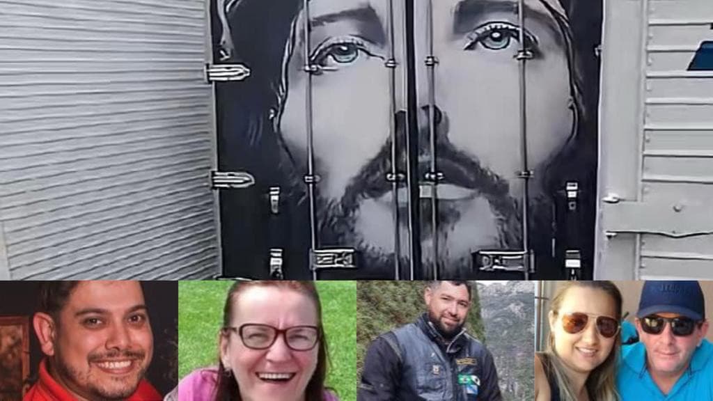 Caminhão com “Jesus” saiu intacto de acidente que matou 5 pessoas no Paraná