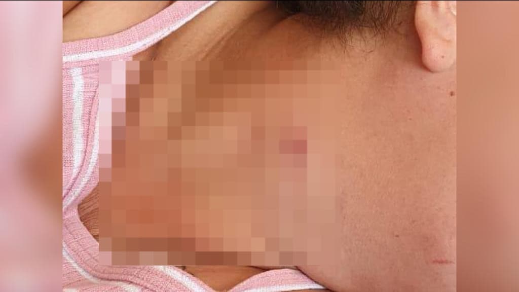 Marido ergue esposa grávida pelo pescoço durante discussão, em Tijucas