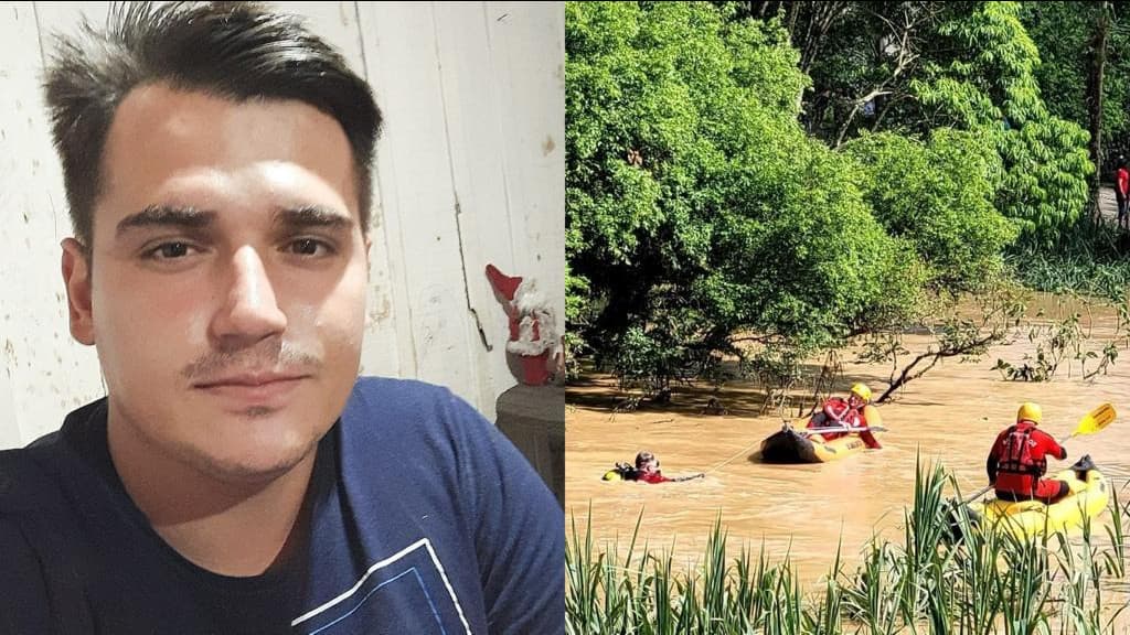 Jovem que desapareceu após tentar atravessar de carro por rua alagada é encontrado morto