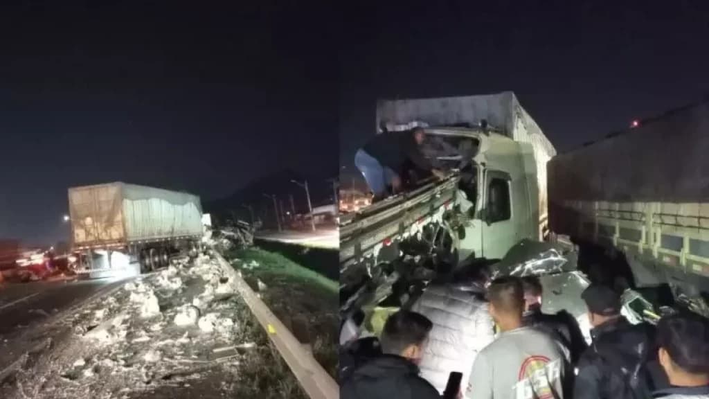 Engavetamento grave na BR-101 em Joinville deixa quatro feridos