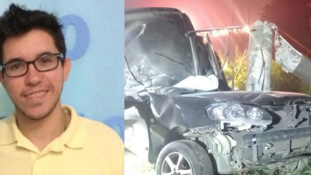 Motorista morre após bater veículo em poste na SC-108