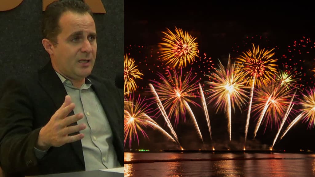 Vereador de Tijucas quer proibir fogos de artifício com barulho