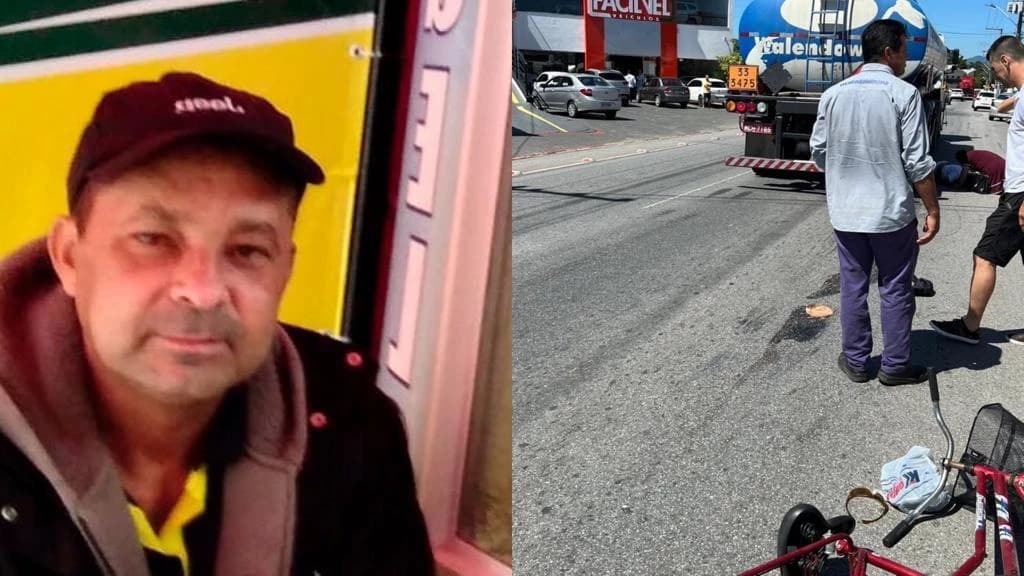TRISTEZA: Morre no hospital ciclista que sofreu acidente com carreta em Tijucas