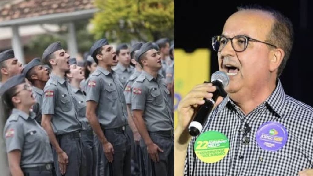 Jorginho cumpre promessa e cria Escolas Cívico Militares de SC