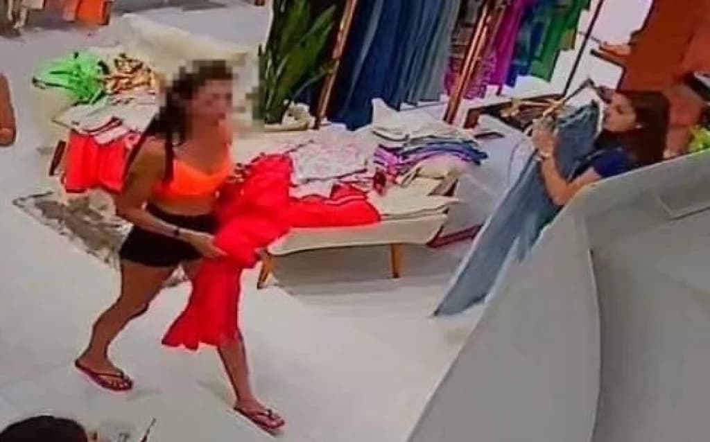 Mulher “esquece” de pagar roupa e aplica golpe em loja de Bombinhas