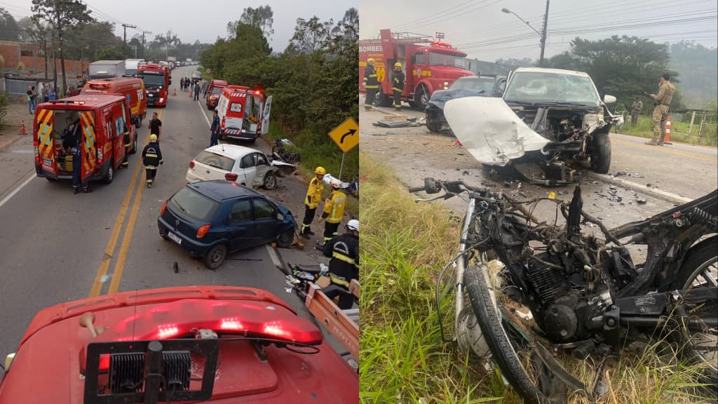 Tragédia na SC-412: colisão fatal deixa duas vítimas