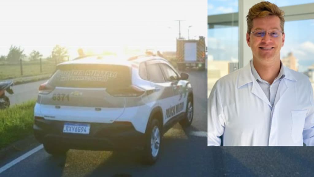 Dentista morre após grave acidente de moto em Laguna
